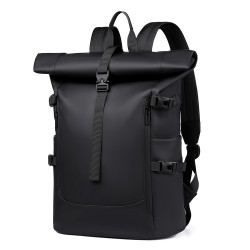 Leisure Notebook Computer Bag Dual-Shoulder Bag Men's Business Trip Simple Backpack Student Backpack Business Commuting In Stock