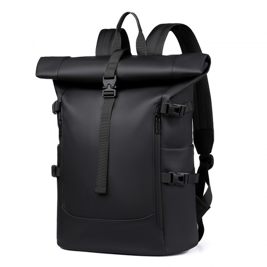 Leisure Notebook Computer Bag Dual-Shoulder Bag Men's Business Trip Simple Backpack Student Backpack Business Commuting In Stock