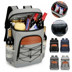 Newly designed double shoulder bags for men - light and portable computer backpacks for business and office use, travel backpacks for casual trips, large capacity double shoulder backpacks for travel and commuting.