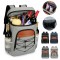 Newly designed double shoulder bags for men - light and portable computer backpacks for business and office use, travel backpacks for casual trips, large capacity double shoulder backpacks for travel and commuting.