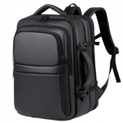 Newly designed men's business double shoulder backpacks - large capacity for business and office use, casual travel backpacks for short trips, computer backpacks for business and office use.