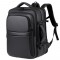 Newly designed men's business double shoulder backpacks - large capacity for business and office use, casual travel backpacks for short trips, computer backpacks for business and office use.