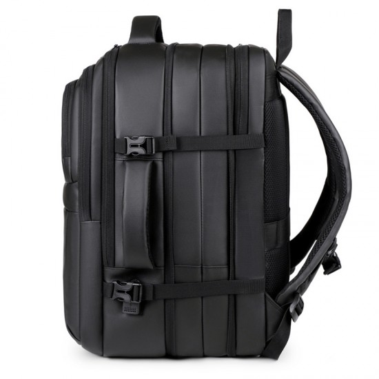 Newly designed men's business double shoulder backpacks - large capacity for business and office use, casual travel backpacks for short trips, computer backpacks for business and office use.