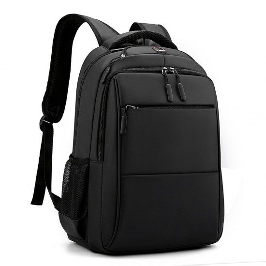 Cross-border business casual double-shoulder bag, men's and women's travel and casual backpacks with multi-functional expansion, business computer bag for commuting