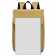 Men's backpack - new double shoulder bag, American casual computer bag, travel canvas bag for college students, junior high school students, men's backpack