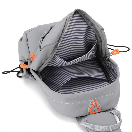 Cross-border men's double-shoulder bag, new style functional wind backpack, casual single-shoulder bag, mailbag, business commuting water-resistant backpack.