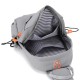 Cross-border men's double-shoulder bag, new style functional wind backpack, casual single-shoulder bag, mailbag, business commuting water-resistant backpack.