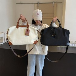 Newly designed men's double-shoulder bag, large-capacity backpack with multiple functions, high-level appearance, casual double-shoulder bag for women