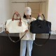 Newly designed men's double-shoulder bag, large-capacity backpack with multiple functions, high-level appearance, casual double-shoulder bag for women