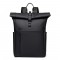 Street fashion folding roll-up double-shoulder bag. Large capacity travel bag for men. High-end casual travel double-shoulder bag for men.