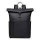 Street fashion folding roll-up double-shoulder bag. Large capacity travel bag for men. High-end casual travel double-shoulder bag for men.