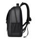 Double-shoulder bag, fashionable trend men's backpack, leisure bag for short trips, travel and sport commuting bag, can be sent out.