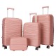 Customized Wholesale Cross-border PP Trolley Case Fashionable Travel Trolley Case PP Hard Shell Case 20-Inch Check-in Box Luggage