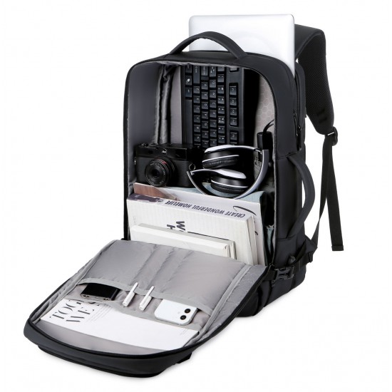 Korean-style fitness bag for men. New fashionable casual double-shoulder bag for men. High-end commuting computer bag. Large-capacity casual travel backpack for men.