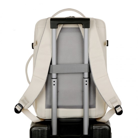 Business double-shoulder bag with large capacity for reducing weight, fashionable travel double-shoulder bag, double-shoulder backpack for men with casual style