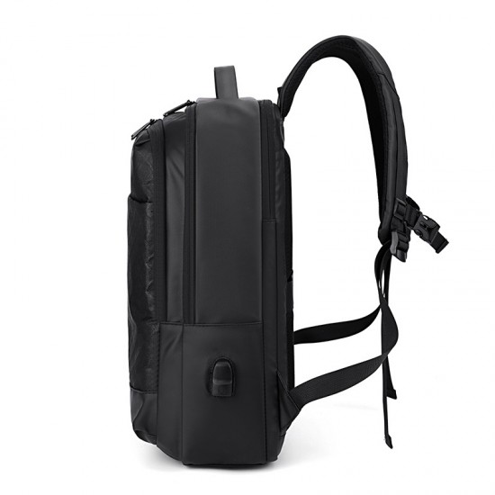 Cross-border sourcing double-shoulder backpack with large capacity, fashionable travel double-shoulder backpack with PP frame, 20, 24, 28 sets of luggage, PP travel backpack with security lock