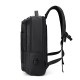 Cross-border sourcing double-shoulder backpack with large capacity, fashionable travel double-shoulder backpack with PP frame, 20, 24, 28 sets of luggage, PP travel backpack with security lock