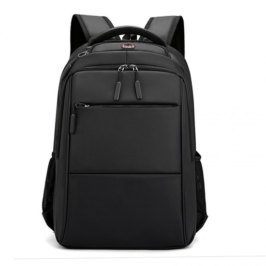 Cross-border business casual double-shoulder bag, men's and women's travel and casual backpacks with multi-functional expansion, business computer bag for commuting