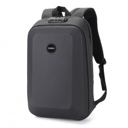 New business casual men's bag, hard-shell motorcycle men's double shoulder bag, fashionable business commuting computer double shoulder bag for men