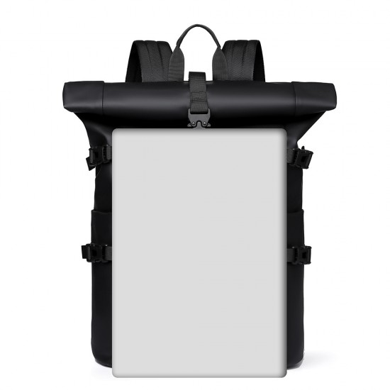 Leisure Notebook Computer Bag Dual-Shoulder Bag Men's Business Trip Simple Backpack Student Backpack Business Commuting In Stock