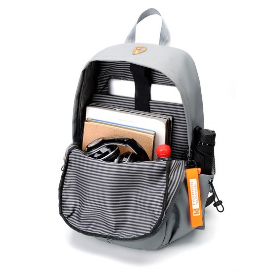 Cross-border new men's backpack style fashionable casual double-shoulder bag. Trendy travel bag for business and commuting. Computer bag for business.