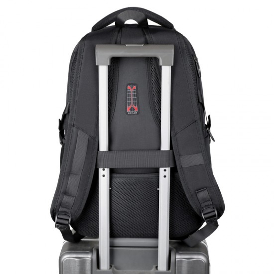 Men's casual sports-style double-shoulder bag, large-capacity backpack, multi-purpose backpack with high-level appearance, casual double-shoulder bag for women
