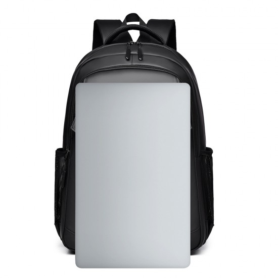 Double-shoulder bag, fashionable trend men's backpack, leisure bag for short trips, travel and sport commuting bag, can be sent out.
