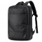 Cross-border sourcing double-shoulder backpack with large capacity, fashionable travel double-shoulder backpack with PP frame, 20, 24, 28 sets of luggage, PP travel backpack with security lock