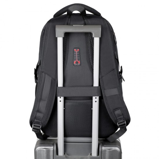 New cross-border double-shoulder bag with large capacity. Men's high-end casual travel backpack for short trips. Outdoor travel bag for men.