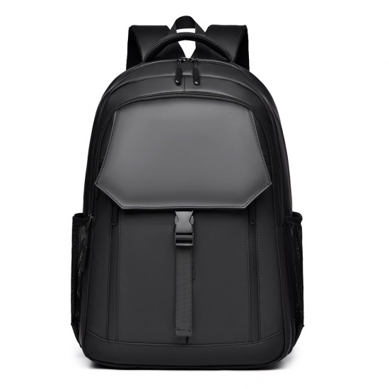 Double-shoulder bag, fashionable trend men's backpack, leisure bag for short trips, travel and sport commuting bag, can be sent out.