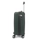 Custom luggage box, PP hard-shell suitcase with zipper, large capacity travel suitcase, 20-inch carry-on suitcase for travel