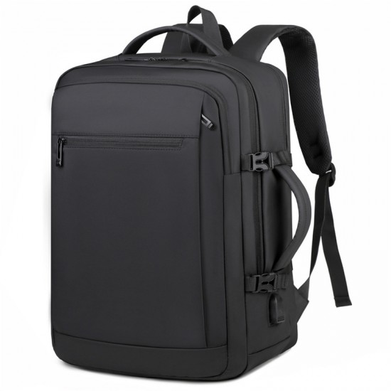Casual double-shoulder bag for women. Cross-border women's large capacity travel bag for students. Schoolbag for high school students. Simple lightweight bag for outdoor travel.