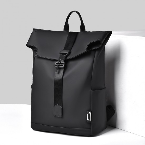 Newly designed casual business computer bag, large-capacity backpack for men, double-shoulder bag for business and commuting, travel and casual double-shoulder bag