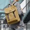 Men's backpack - new double shoulder bag, American casual computer bag, travel canvas bag for college students, junior high school students, men's backpack