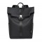 New Style Backpack Men's Rolled Edge Dual-Shoulder Backpack Large Capacity Leisure Bag High Nylon Foldable Rollable Backpack