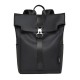 New Style Backpack Men's Rolled Edge Dual-Shoulder Backpack Large Capacity Leisure Bag High Nylon Foldable Rollable Backpack