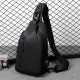 Men's casual trendy chest bag, men's casual chest bag, lightweight and functional casual bag with color contrast, color-matching casual single-shoulder bag for men
