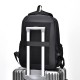 Double-shoulder backpack for men with large capacity for business use, fashionable business computer bag, double-shoulder backpack for women