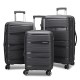 Cross-border Customized Trolley Case PP Hard Shell Travel Bag 20, 24, 28 Sets of Bags PP Travel Trolley Case Anti-theft Password Lock
