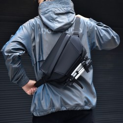 New Rolled Travel Bag Men's Cross-Body Bag Large Capacity High Sense Fashion Cross-Body Backpack Women Travel Backpack Cross-Body Bag 17-inch large-capacity backpack for men, casual business computer bag, double-shoulder bag, casual bag, for women