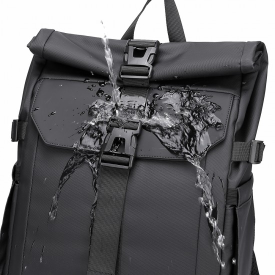 New backpack - double shoulder bag for men, large capacity outdoor travel double shoulder bag, lightweight casual commuting double shoulder bag for men