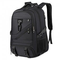 New cross-border double-shoulder bag with large capacity. Men's high-end casual travel backpack for short trips. Outdoor travel bag for men.