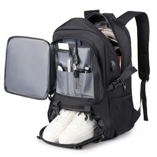 New fashionable casual double-shoulder bag for men. High-end commuting computer bag. Simple casual bag for men.