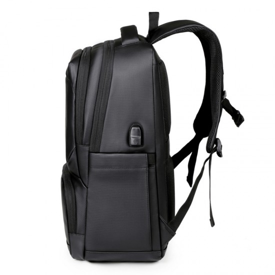 Cross-border double shoulder bags for men - large capacity business and office double shoulder backpacks for travel and commuting, lightweight and portable backpacks for short trips.