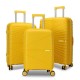 Fashionable Travel Trolley Case 20-Inch Check-in Box Silent Wheeled Luggage PP Trolley Case Hard Shell