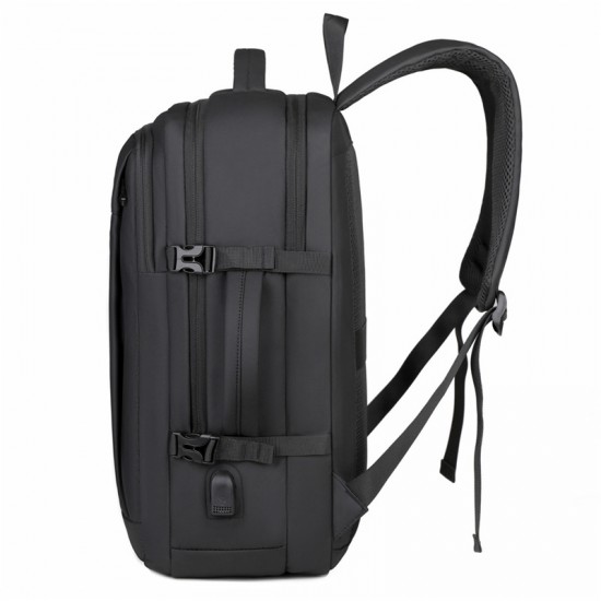 Casual double-shoulder bag for women. Cross-border women's large capacity travel bag for students. Schoolbag for high school students. Simple lightweight bag for outdoor travel.