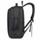 Casual double-shoulder bag for women. Cross-border women's large capacity travel bag for students. Schoolbag for high school students. Simple lightweight bag for outdoor travel.