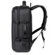 Double shoulder bags for men - large capacity men's business casual backpacks for travel and commuting, lightweight and portable backpacks for short trips.