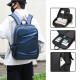 Cross-border double shoulder bag - large capacity casual travel bag, backpack for men, high-end business computer bag for commuting