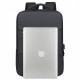 Cross-border men's double-shoulder bag, new style functional wind backpack, casual single-shoulder bag, mailbag, business commuting water-resistant backpack.